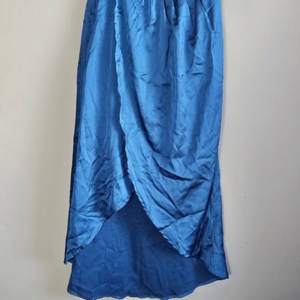 GRACE KARIN NWT S 2023 Off One Shoulder Satin Cocktail‎ Wedding Formal Dress - Picture 5 of 12